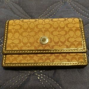 Coach cardholder